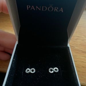 NEW Pandora Infinity earrings